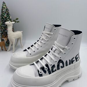 Men’s Alexander, McQueen tread, slick sneaker, boots size 44 maiden Italy